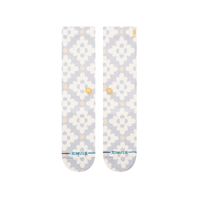 Stance Butter Blend Medium Cushion Crew Socks - San Lucas - Stone Blue - One Revolver Surfboards
