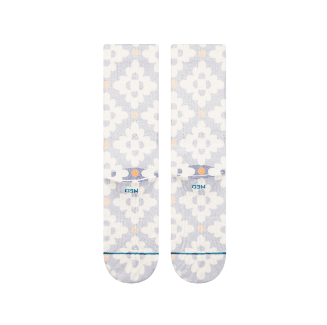 Stance Butter Blend Medium Cushion Crew Socks - San Lucas - Stone Blue - One Revolver Surfboards