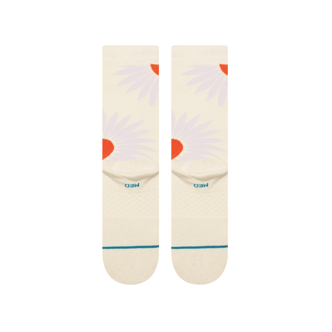 Stance Cotton Medium Cushion Crew Socks - Prowess - Canvas - One Revolver Surfboards