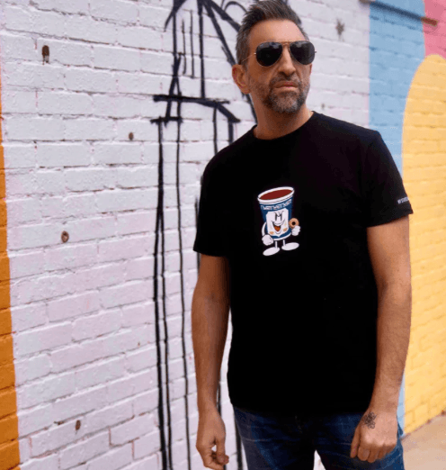 Coffee & A Bagel Tee - One Revolver Surfboards