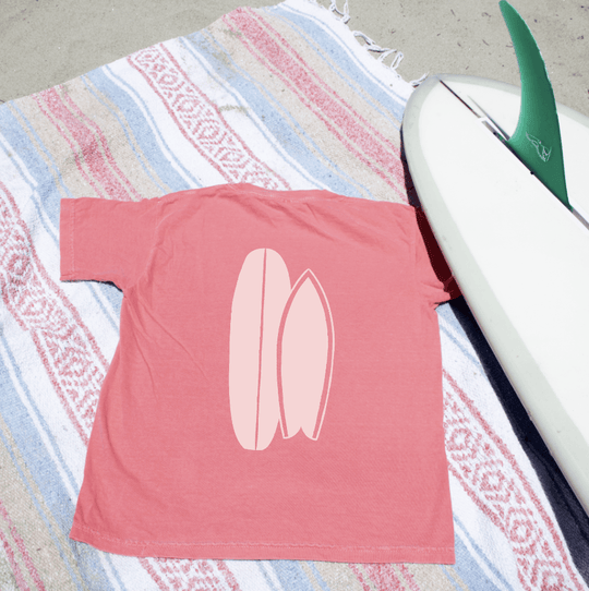 Girls Surf Too Adult Tee - - One Revolver Surfboards