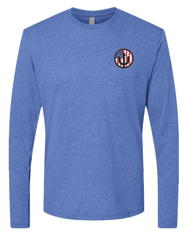 Retro Patriotic Long Sleeve T-Shirt - One Revolver Surfboards