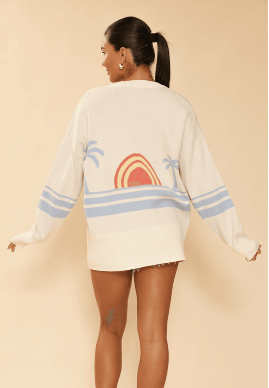 Ocean Sunset Cardigan - One Revolver Surfboards