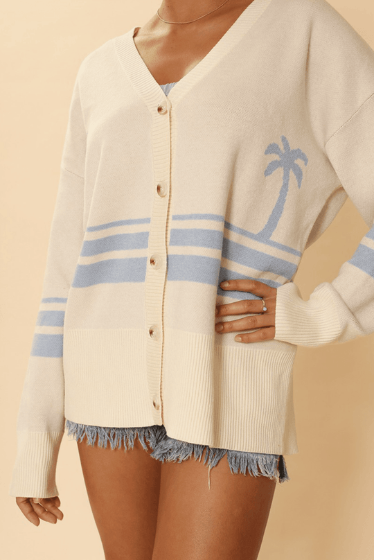 Ocean Sunset Cardigan - One Revolver Surfboards