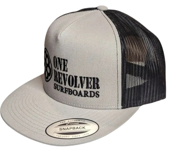 One Revolver Snapback Classic Flatbill Trucker HatUpgrade your surf style with the One Revolver Surfboards snapback hat. This sleek and versatile accessory features a classic snapback design adorned with the iconic One Revolver HatOne Revolver SurfboardsOne Revolver SurfboardsRevolver Snapback Classic Flatbill Trucker Hat