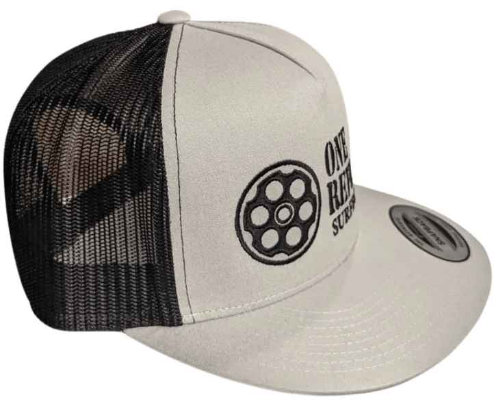 One Revolver Snapback Classic Flatbill Trucker Hat - One Revolver Surfboards