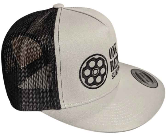 One Revolver Snapback Classic Flatbill Trucker Hat - One Revolver Surfboards