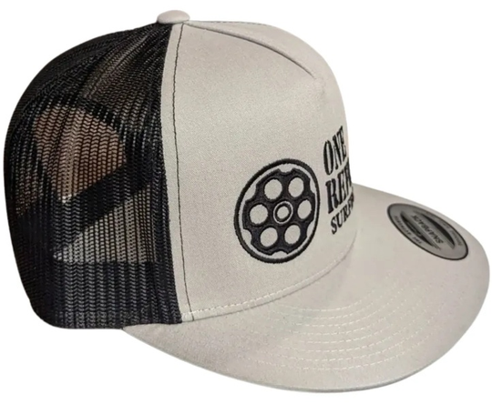 One Revolver Snapback Classic Flatbill Trucker HatUpgrade your surf style with the One Revolver Surfboards snapback hat. This sleek and versatile accessory features a classic snapback design adorned with the iconic One Revolver HatOne Revolver SurfboardsOne Revolver SurfboardsRevolver Snapback Classic Flatbill Trucker Hat