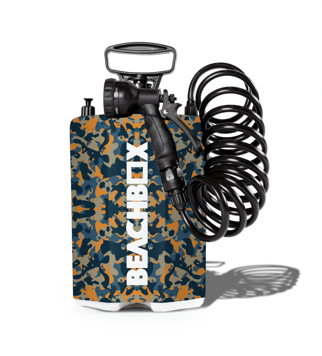 BeachBox Portable Shower Tank - 'Camo' - One Revolver Surfboards
