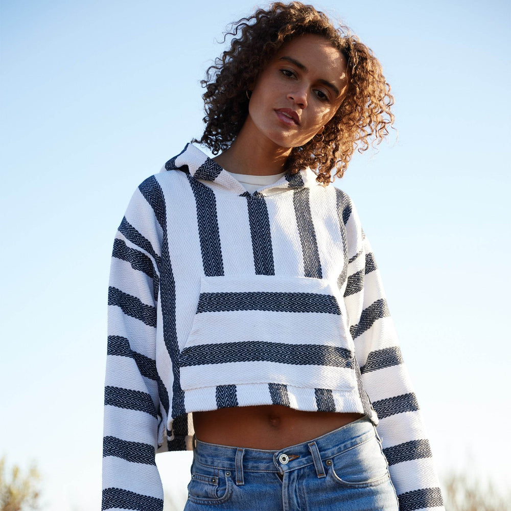 Baja Cropped Hoodie - Altamira - Cropped Hoodie - One Revolver Surfboards