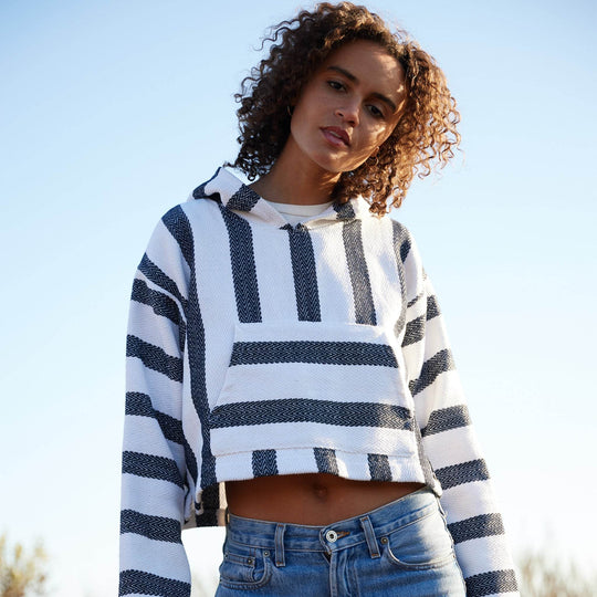 Baja Cropped Hoodie - Altamira - One Revolver Surfboards
