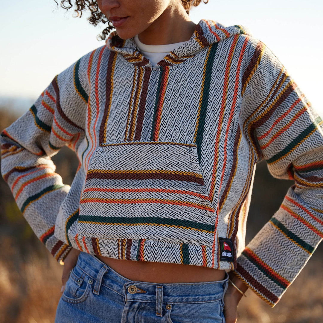 Baja Cropped Hoodie - Tampico - One Revolver Surfboards