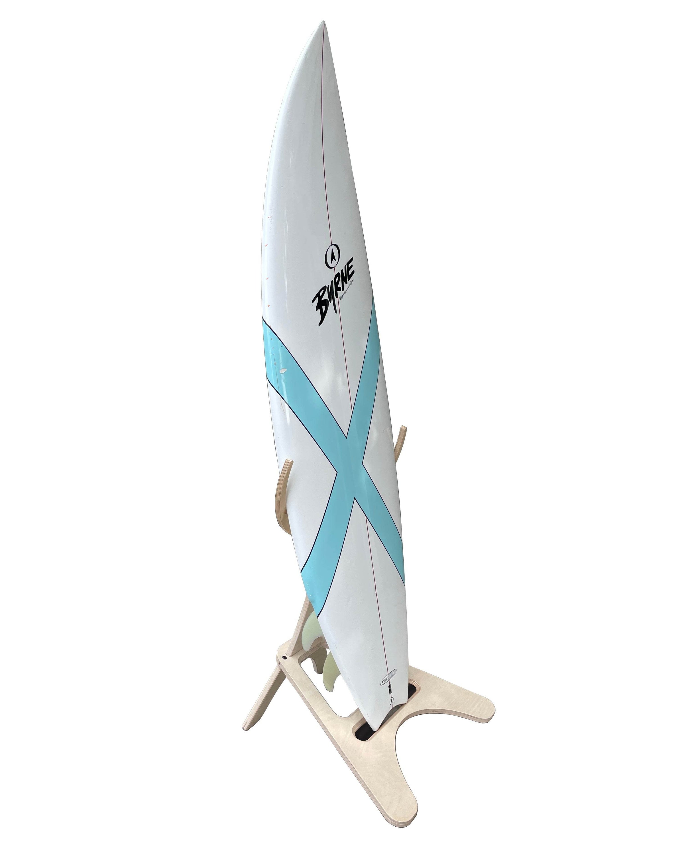 THE SHAKA surfboard display rack - One Revolver Surfboards