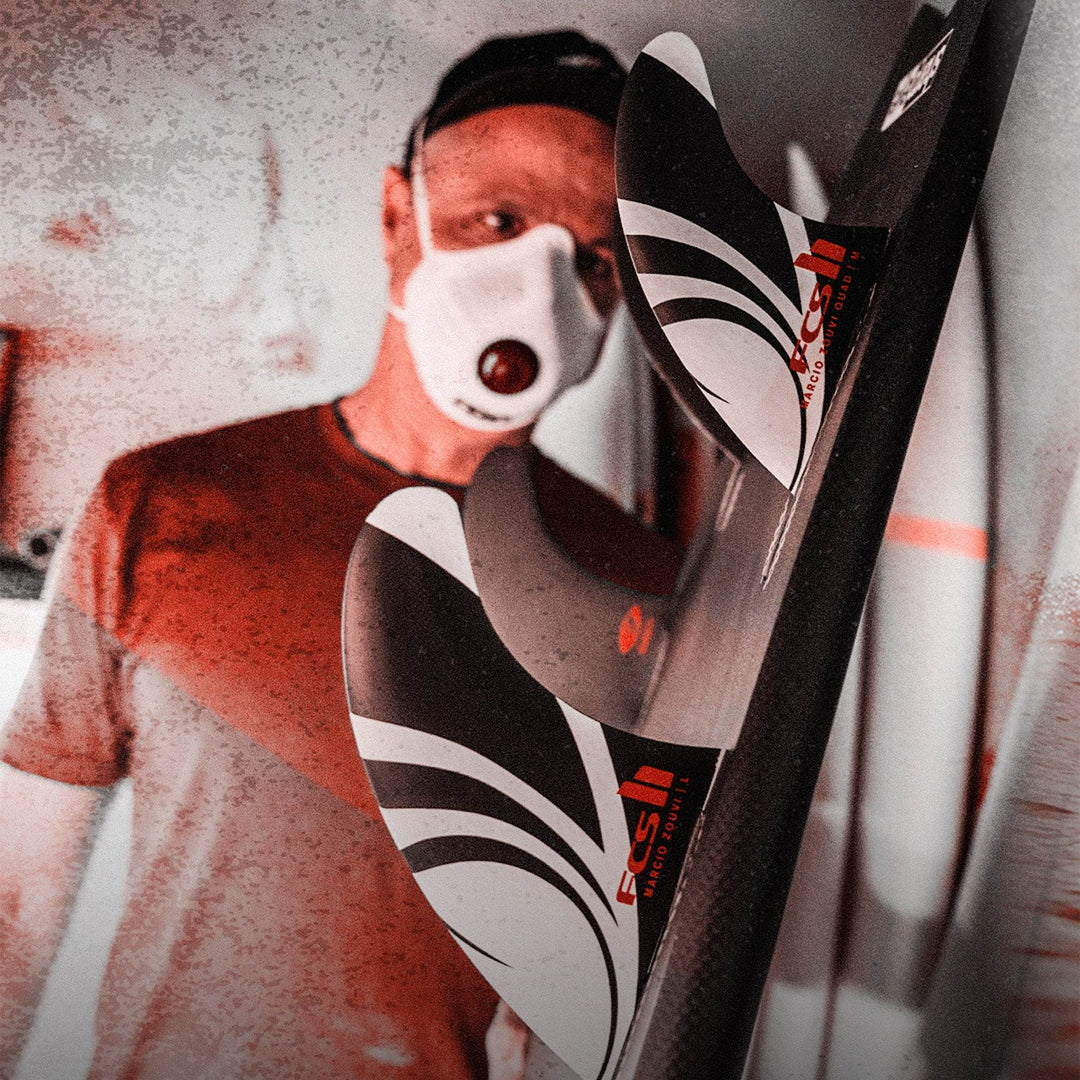 FCS II Sharp Eye Tri-Quad Fin Set - One Revolver Surfboards