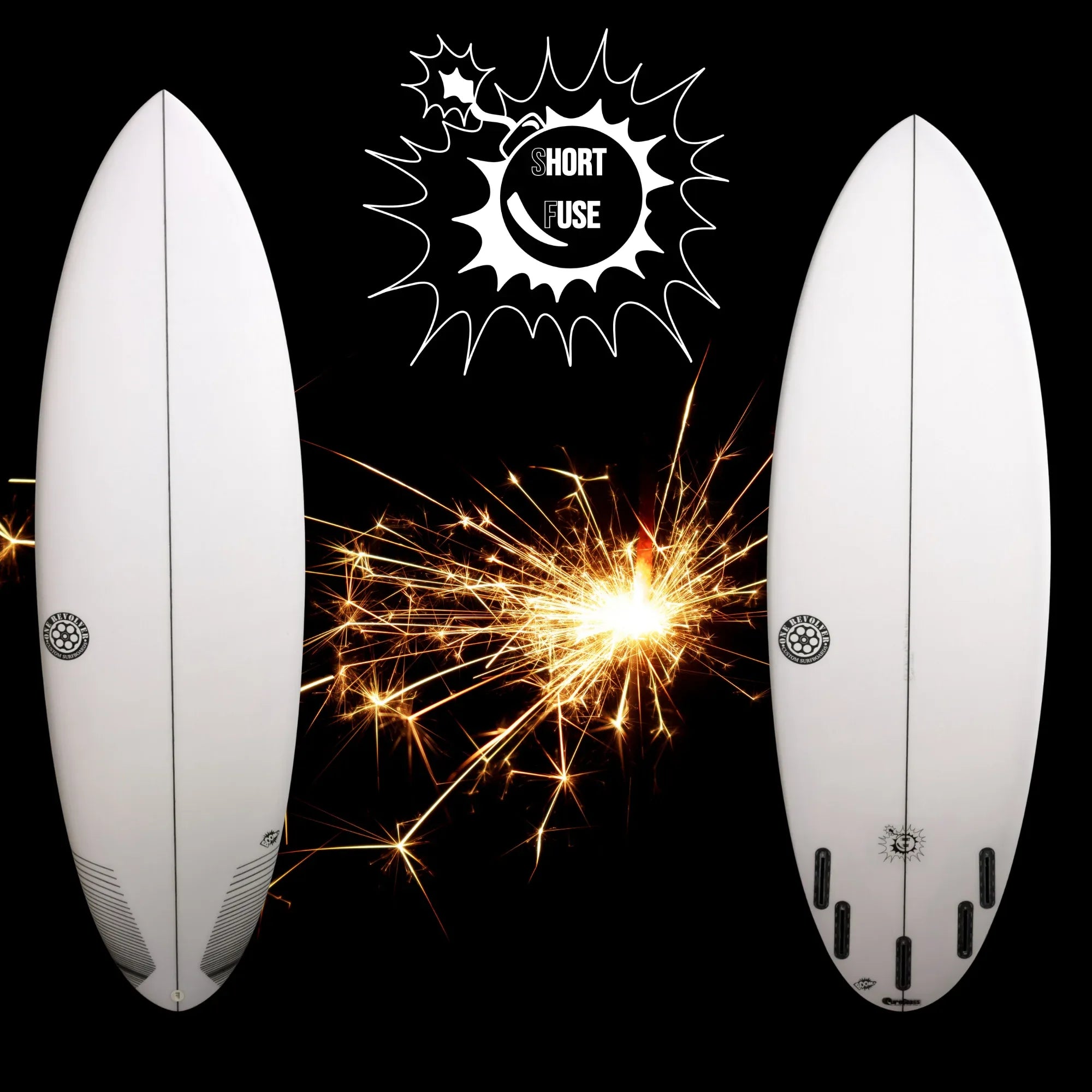 One Revolver Surfboards - Short Fuse Performance Groveler Surfboard Surfboard