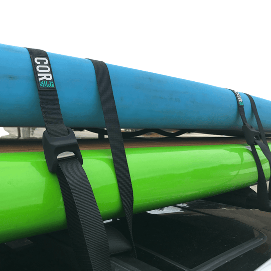 Scratch Resistant Silicone Tie Down Straps 10 & 15 ft - Accessories - One Revolver Surfboards