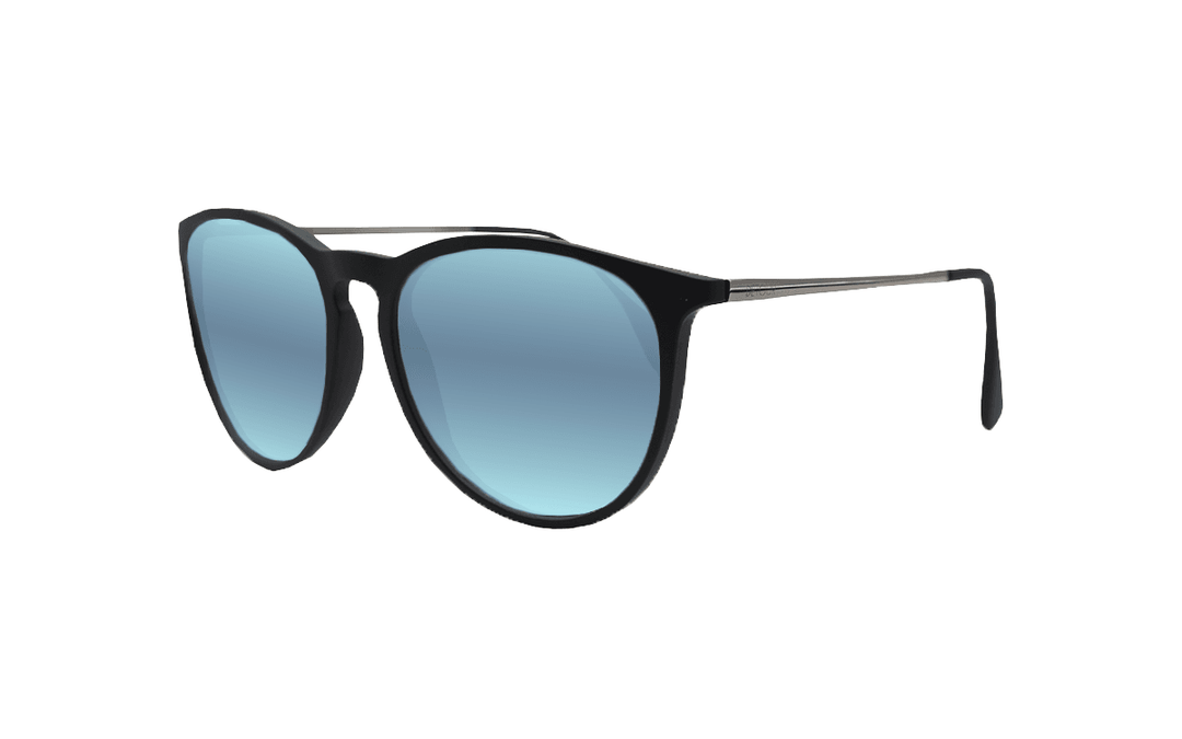 Hurricane - Matte Black - Sky Blue Polarized - One Revolver Surfboards