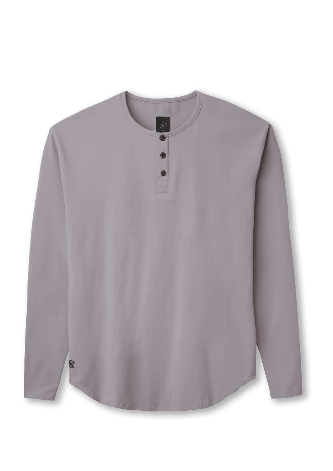 L/S Henley Curved Hem VX - One Revolver Surfboards