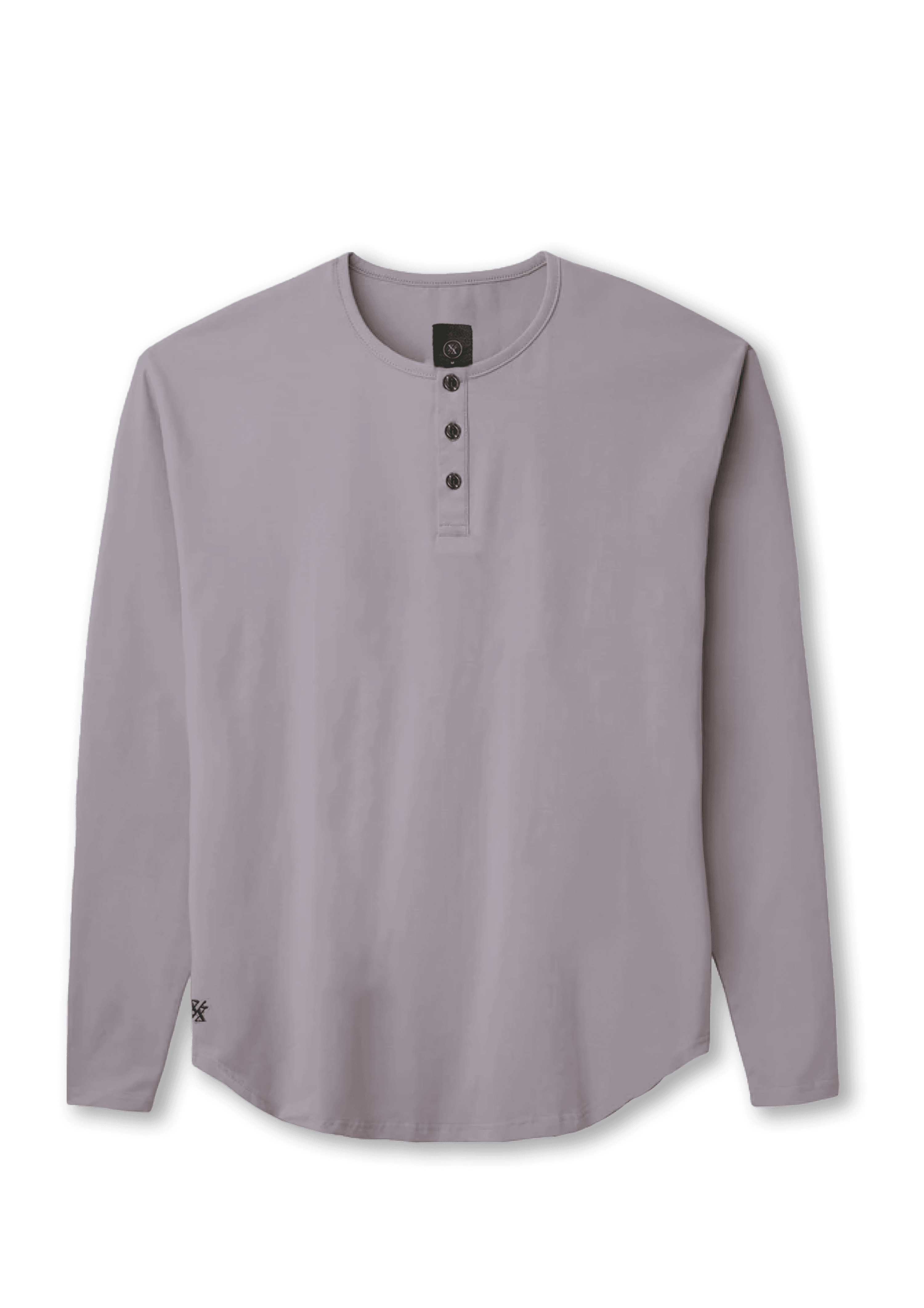 L/S Henley Curved Hem VX - One Revolver Surfboards