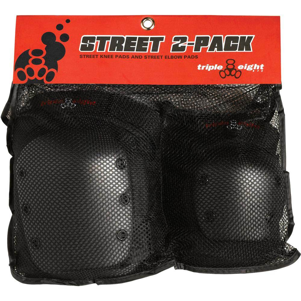 Triple Eight Street 2-PACK Elbow Pads / Knee Pads - One Revolver Surfboards