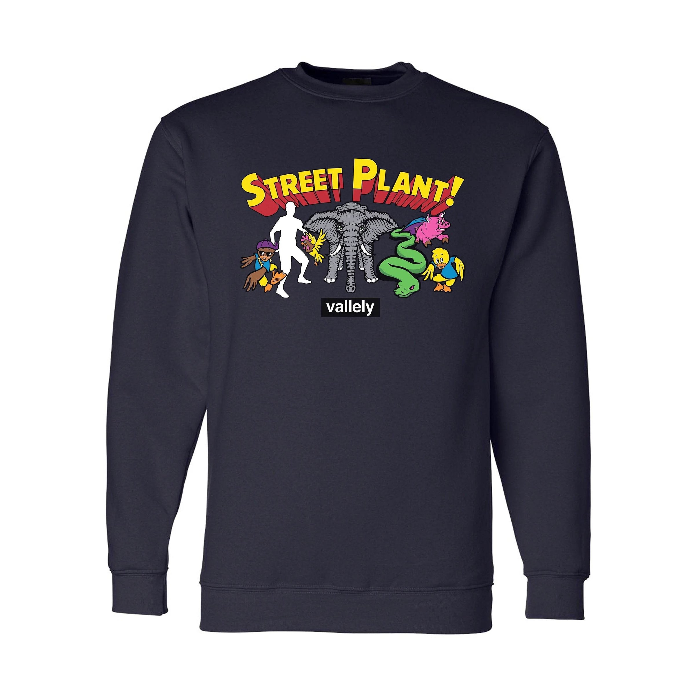 Street Plant Mike Vallely Super Friends Crewneck Sweatshirt - One Revolver Surfboards