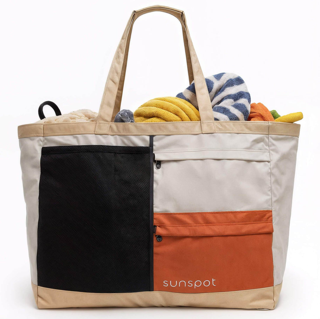 Premium Beach Tote with Pull-out Blanket - One Revolver Surfboards