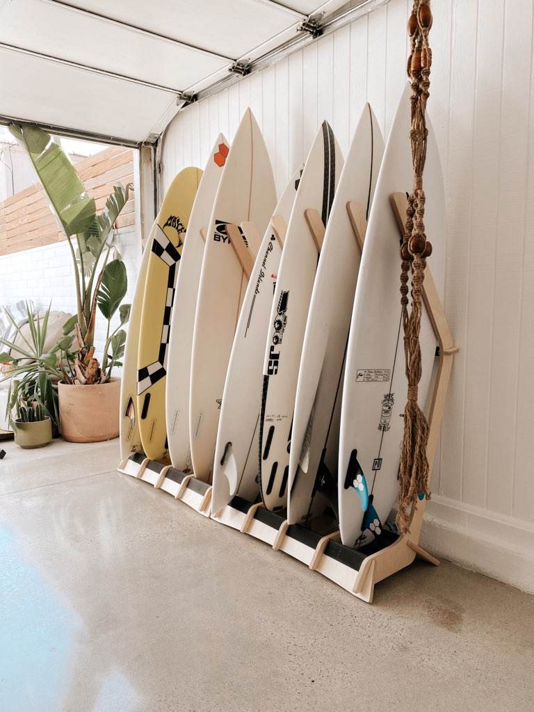 THE LINEUP Freestanding Surfboard Rack - One Revolver Surfboards