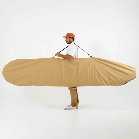 FARO Canvas Surfboard Bag (tan color) - Surfboard Bag - One Revolver Surfboards