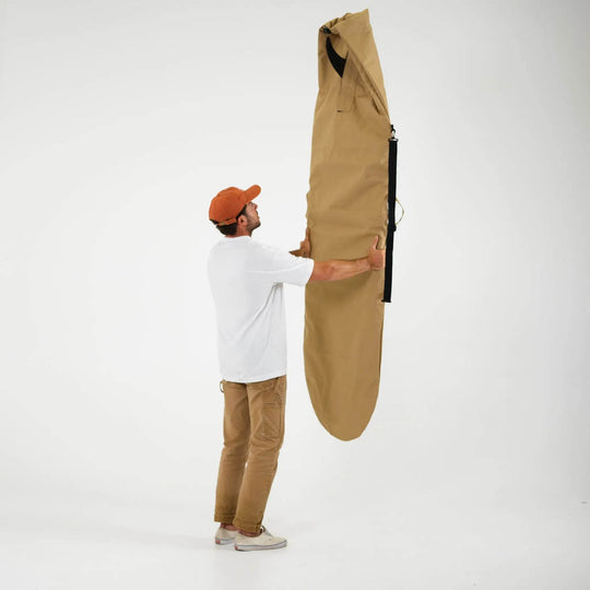 FARO Canvas Surfboard Bag (tan color) - Surfboard Bag - One Revolver Surfboards