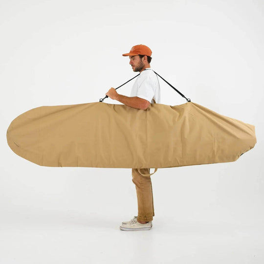 FARO Canvas Surfboard Bag (tan color) - Surfboard Bag - One Revolver Surfboards