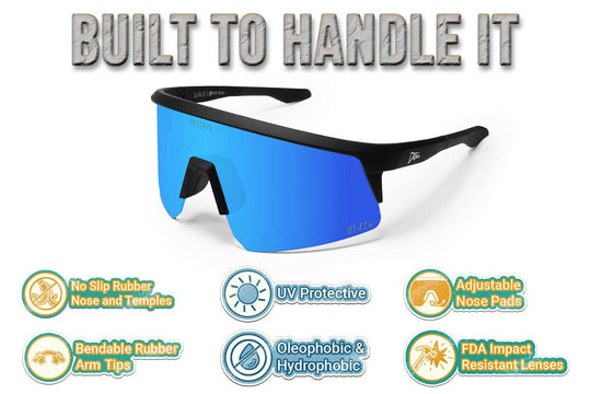 Surge - Matte Black - Red Sunset - One Revolver Surfboards