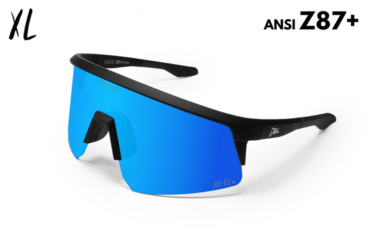 Surge XL - Matte Black - Electric Blue