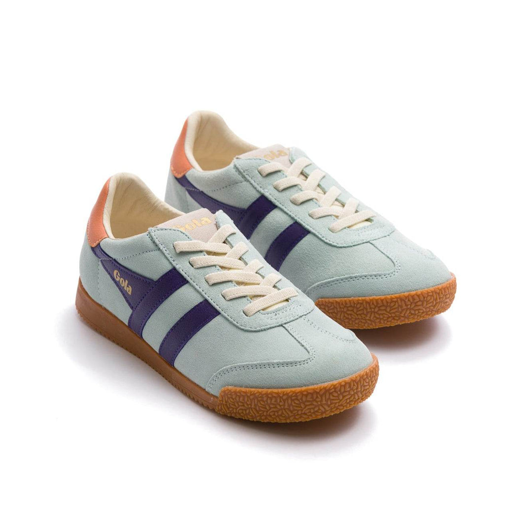 Gola Classics Kids' Elan Sneakers - Surf/Plum Terracotta - One Revolver Surfboards