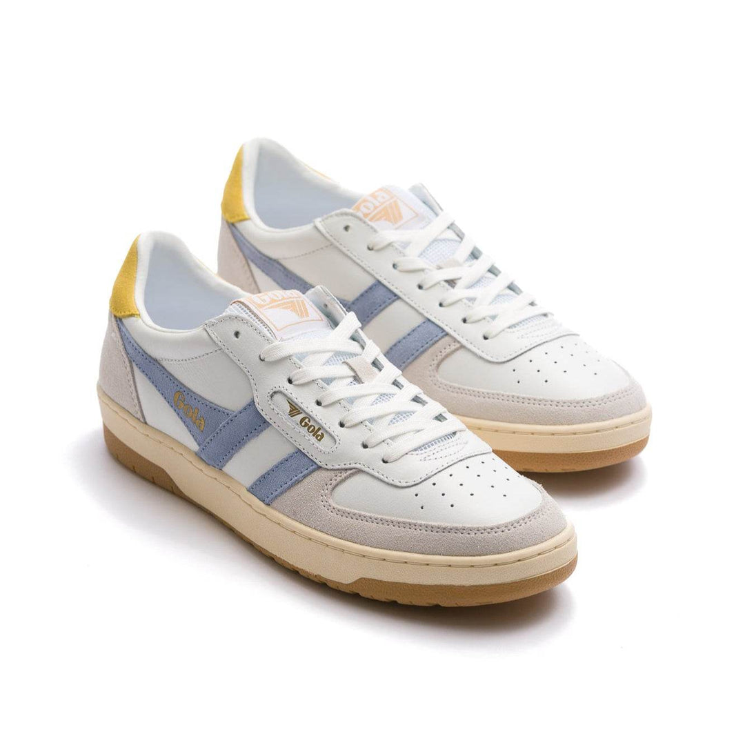 Gola Classics Women's Hawk Sneakers - White/Air/Pollen - One Revolver Surfboards