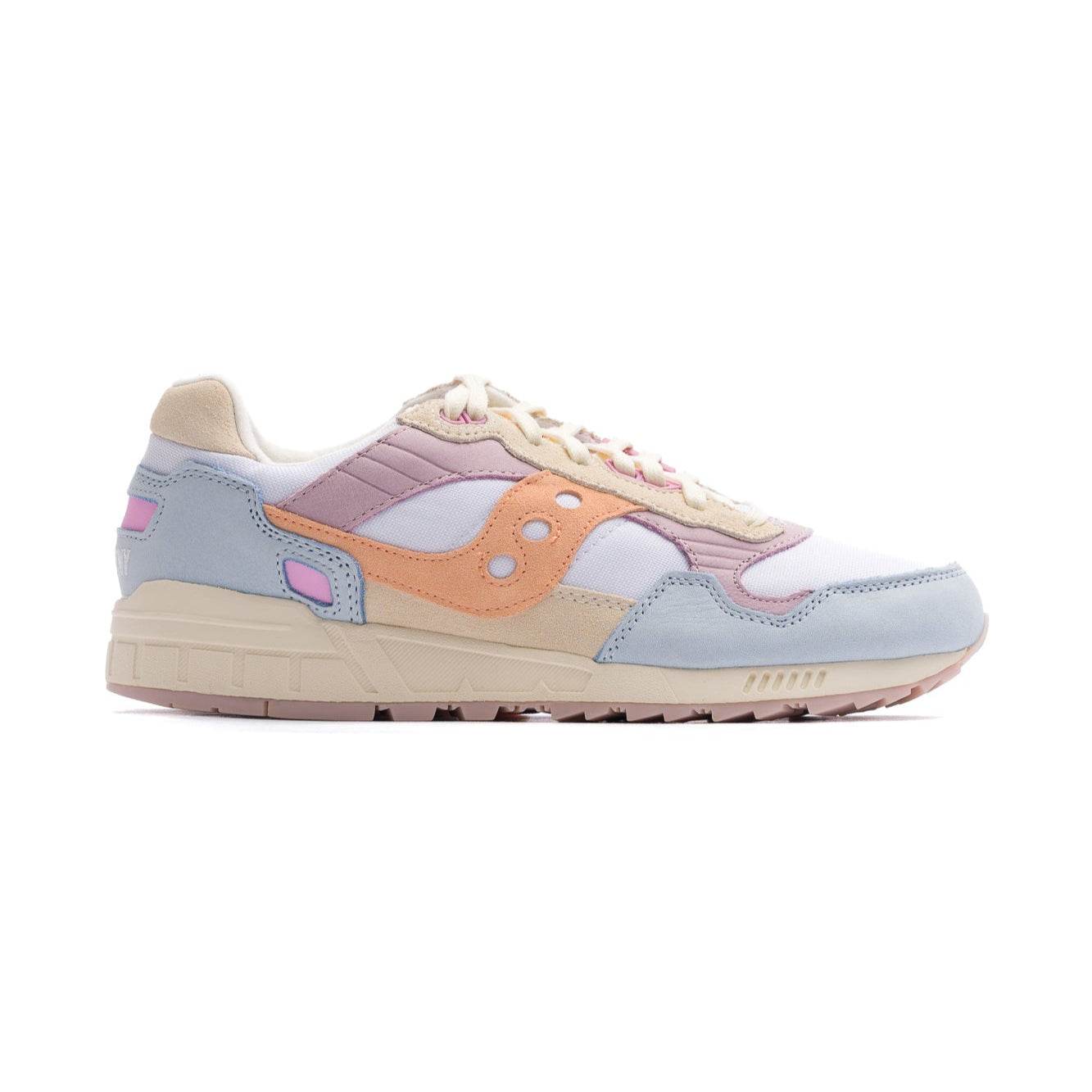 Saucony Original Shadow 5000 - White/Lilac - One Revolver Surfboards