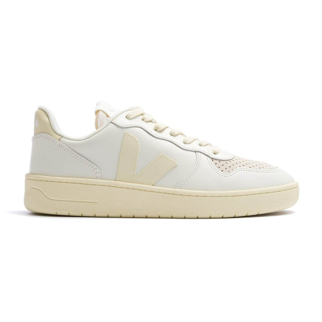 Veja V-10 Prime Leather Shoe - Pure Calcaire - One Revolver Surfboards