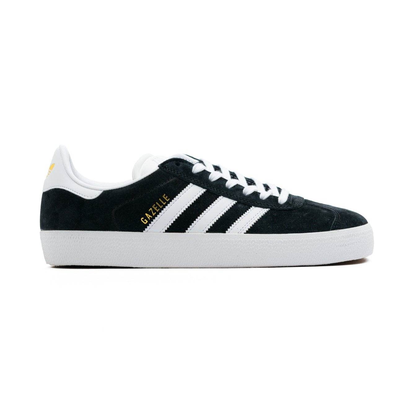 Adidas Gazelle ADV Shoes - Black/White - One Revolver Surfboards