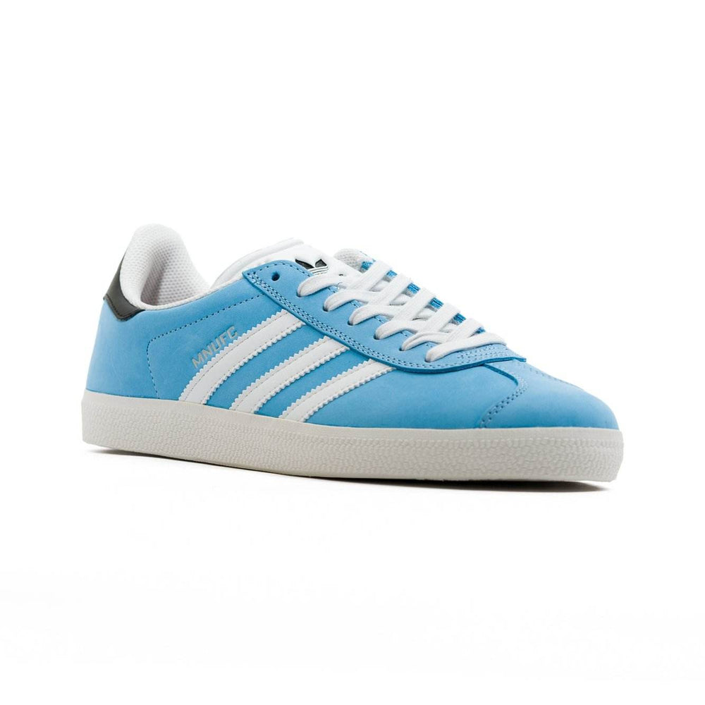 Adidas MNUFC X FAMILIA Gazelle ADV Shoes - Crystal White / Core Black / Better Scarlet - One Revolver Surfboards