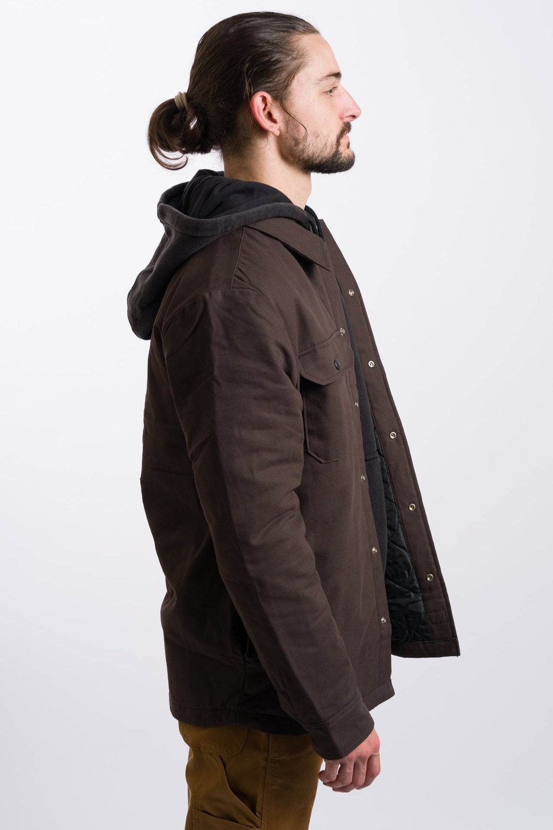 Dickies Skateboarding Heavyweight Duck Shirt - Dark Brown - One Revolver Surfboards
