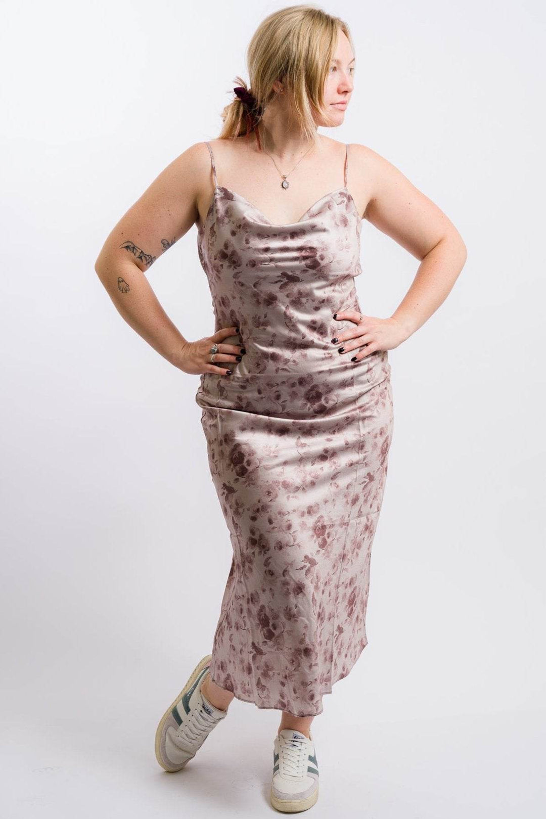 Nia Melanie Maxi Dress - Truffle - One Revolver Surfboards