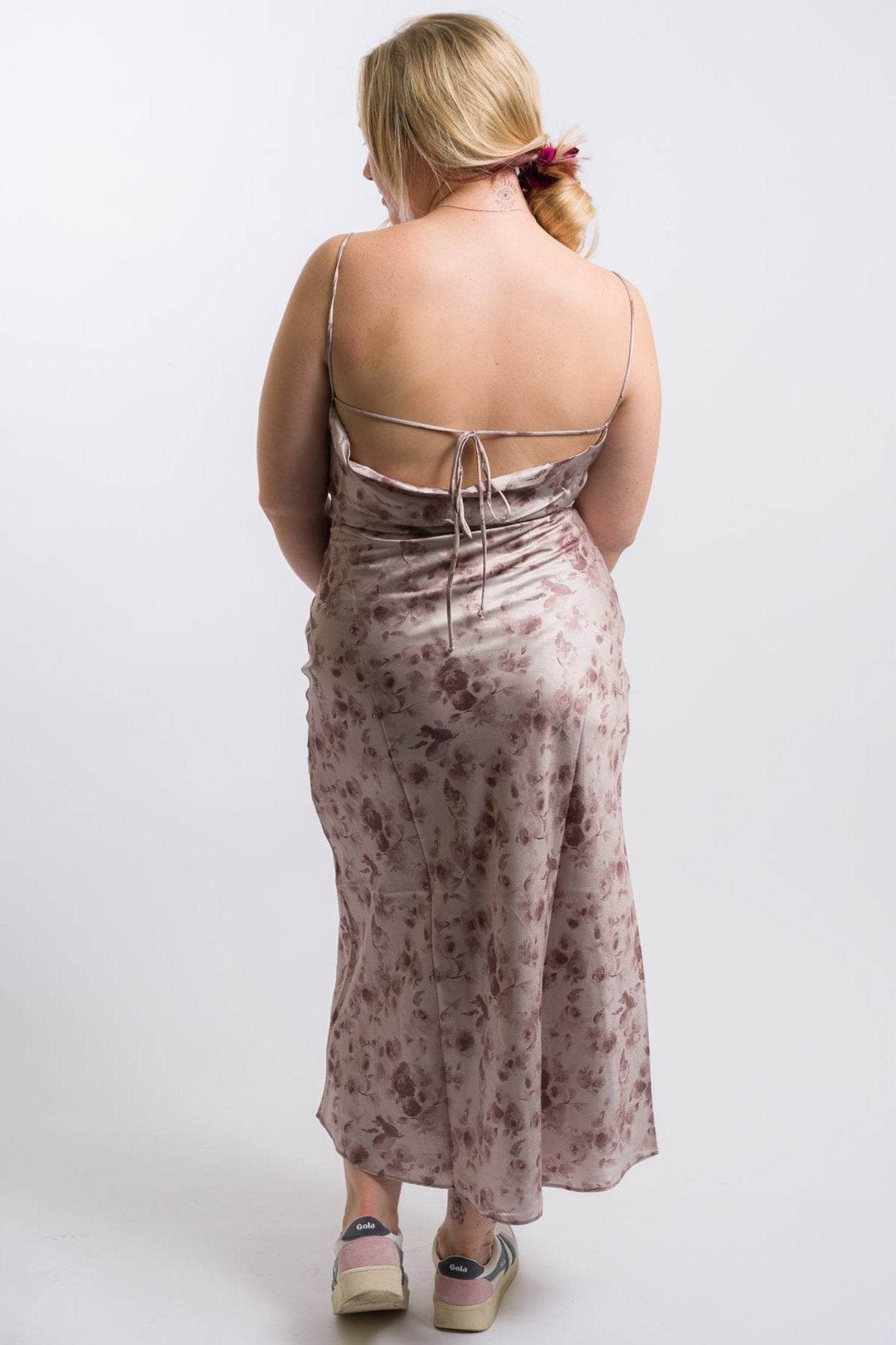 Nia Melanie Maxi Dress - Truffle - One Revolver Surfboards