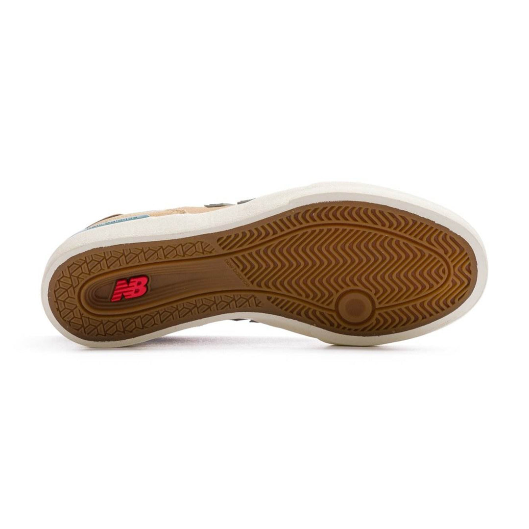New Balance Numeric 574 Vulc - Tan with Forest Green - One Revolver Surfboards