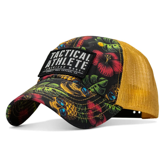 One Revolver Surfboards - Tactical Athlete Patch Tactical Ripstop Mesh Snapback Hat HEADWEAR