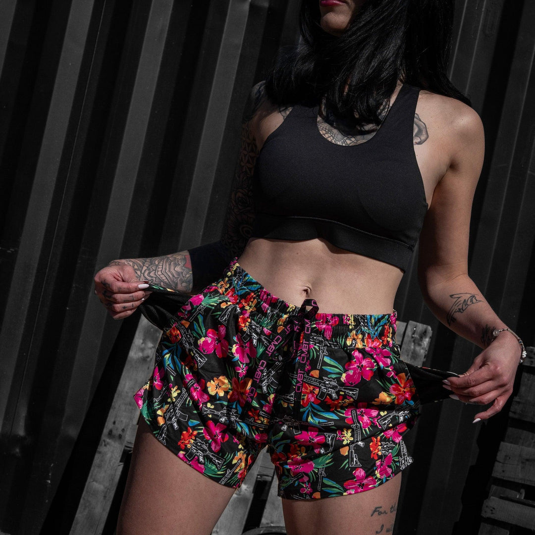 One Revolver Surfboards - Women’s Studio Flex Training &amp; Recovery Shorts | 4" SHORTS | WOMEN