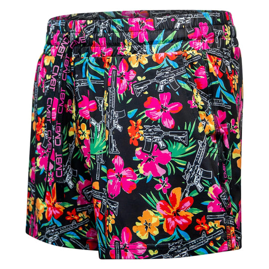 One Revolver Surfboards - Women’s Studio Flex Training &amp; Recovery Shorts | 4" SHORTS | WOMEN