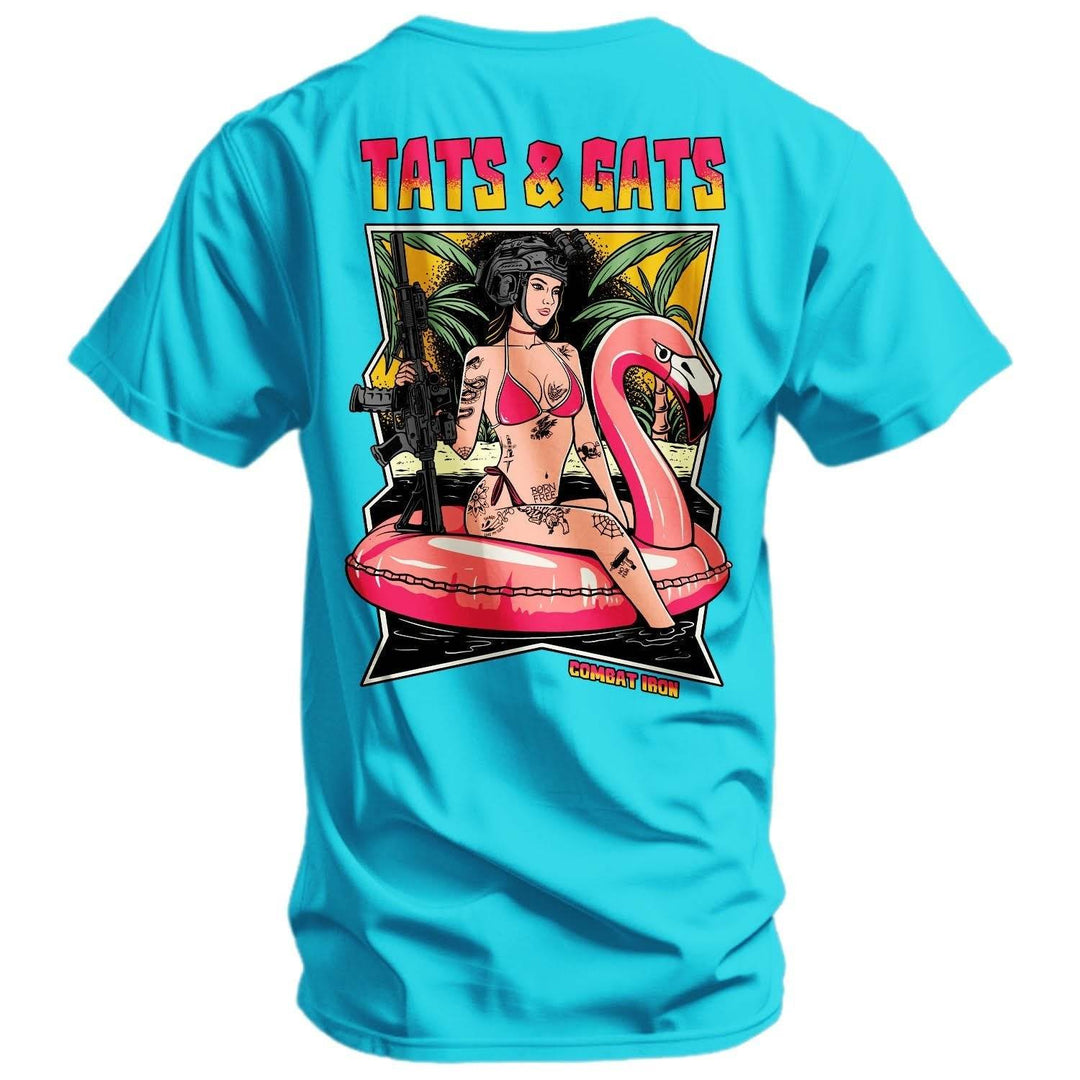 Tat's & Gat's Summer Men's T-Shirt - One Revolver Surfboards