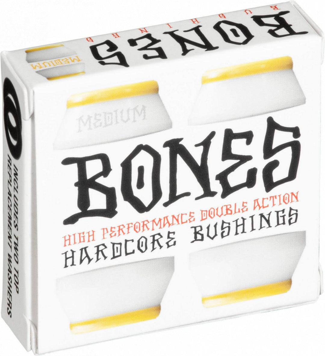 BONES WHEELS Bushing Medium #3 White Pack (set of 2) - One Revolver Surfboards