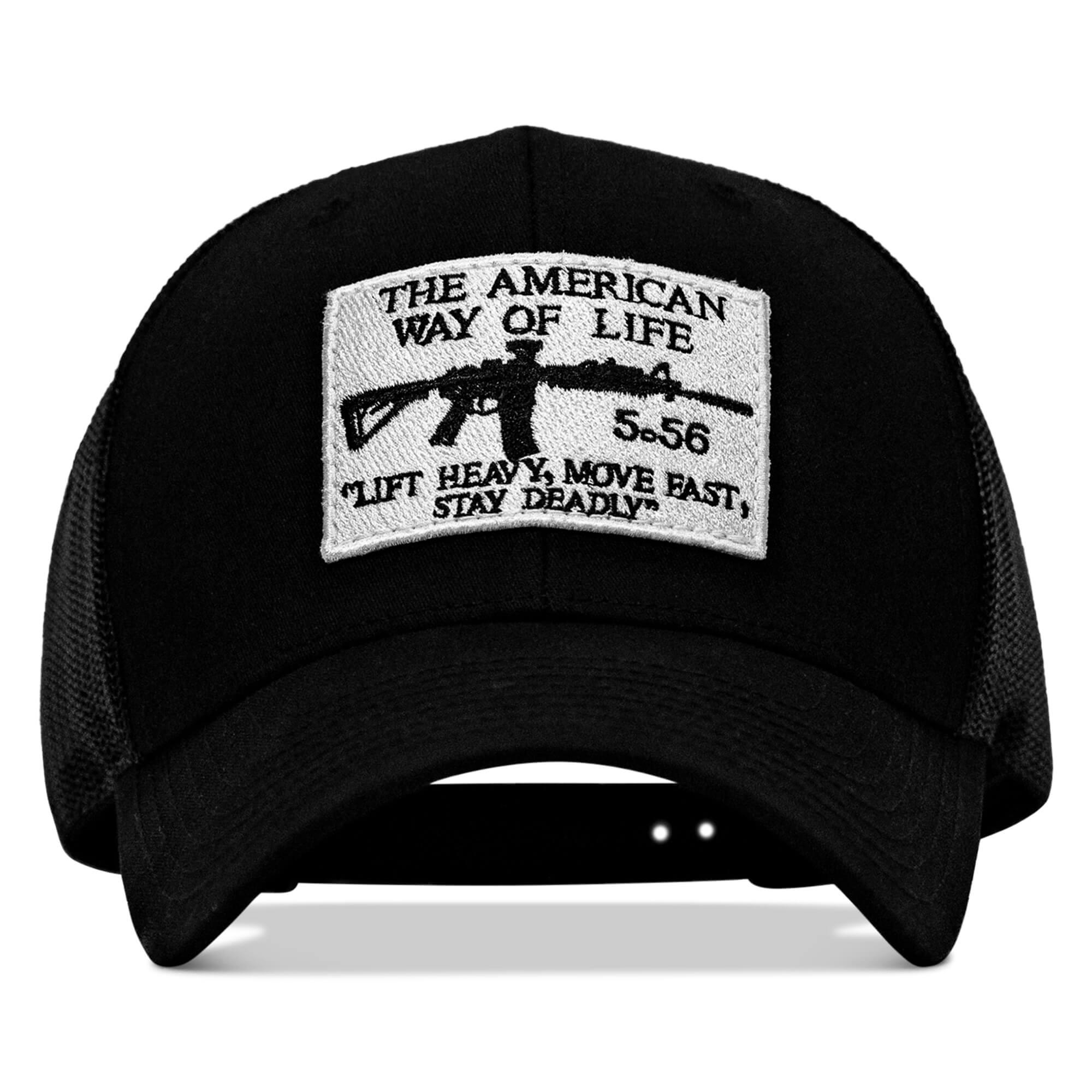 One Revolver Surfboards - American Way Of Life White Patch Snapback Hat HEADWEAR