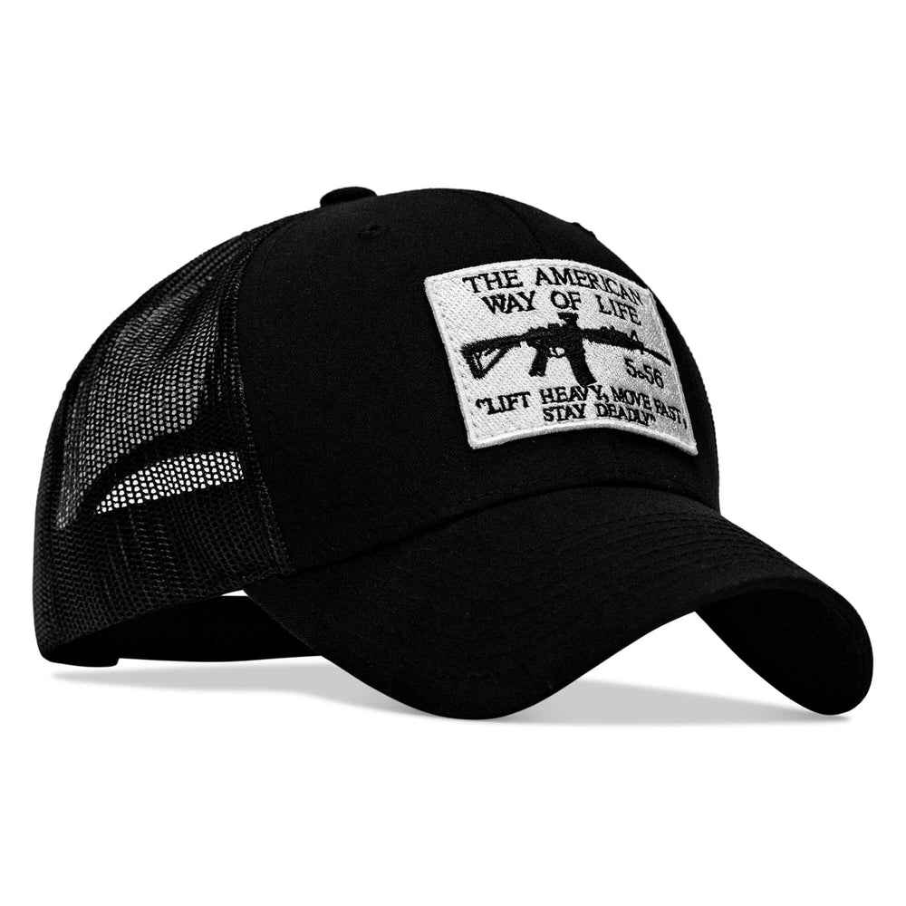 One Revolver Surfboards - American Way Of Life White Patch Snapback Hat HEADWEAR
