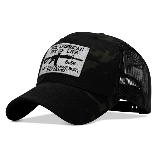 One Revolver Surfboards - American Way Of Life White Patch Snapback Hat HEADWEAR